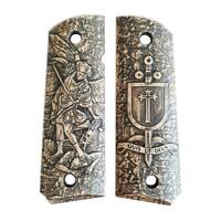 Quis Ut Deus - 1911 Full Size Government Grips