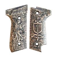 Quis Ut Deus - Beretta 92S Grips