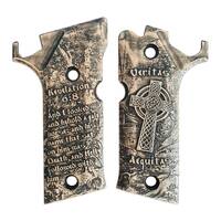 Beretta 92X Performance maple grips - Revelation 6:8 / hand-painted