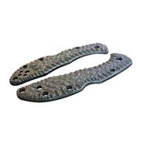 Shark Teeth Black - Spyderco Delica 4, Lil' Matriarch Knife Scales by Svechnikov Knives