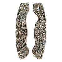 Spider Web - Spyderco Military Knife Scales by Svechnikov Knives