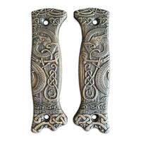 Celtic Gates (3169) - Terävä Skrama 200 Knife Scales by Svechnikov Knives