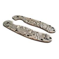 Celtic Heart - Ontario RAT-1 Knife Scales by Svechnikov Knives