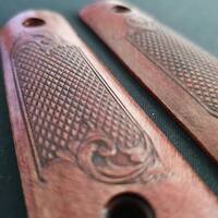 Classic Dark Cherry - Browning 1911 .22 & .380 Grips