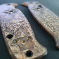 Compass - Benchmade Composite Lite Auto 4300 Knife Scales by Svechnikov Knives