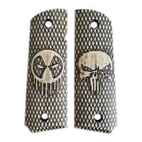 1911 full-size maple grips - Deadpool vs Punisher / hand-painted