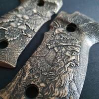 Zastava CZ 99 Maple Grips - George Castriot / Hand-painted