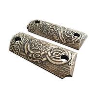 Kimber Micro 9 Maple Grips - Geri X Freki / Hand-painted
