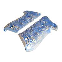 Sig Sauer P220 DAK Maple Grips - Japan Wave / Hand-painted
