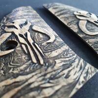 CZ 75 Compact Maple Grips - Mythosaur Skull / Hand-painted