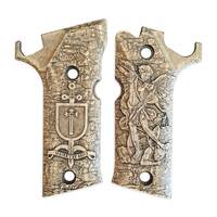 Beretta 92X Performance maple grips - Maika’i Ke Akua / hand-painted