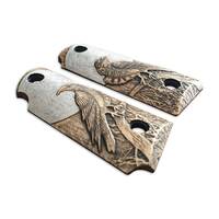 Kimber Micro 380 Maple Grips - Moon Raven / Hand-painted