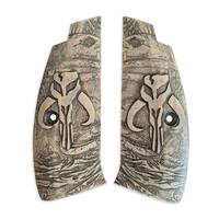 CZ 75 maple grips - Mythosaur Skull / hand-painted