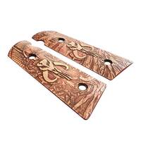 Hudson H9 Maple Grips - Mythosaur Skull Cherry / Hand-painted