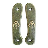 Mythosaur Skull Green - CIVIVI Elementum Fixed Blade Knife Scales by Svechnikov Knives