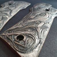 Smith And Wesson 422 Maple Grips - Neural Giger NG01 / Hand-painted