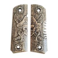1911 full-size maple grips - Pirate / hand-painted