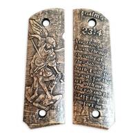 Psalms 23:4 And Archangel Michael - 1911 Full Size Government Grips