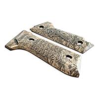 Beretta 92S Maple Grips - Revelation 6:8 / Hand-painted