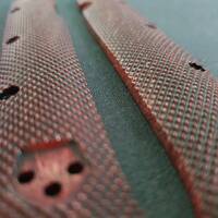 Rhombus Dark Cherry - Cold Steel Ti-Lite 4 Knife Scales by Svechnikov Knives
