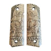 Rise Up Skull - 1911 Full Size Government Grips