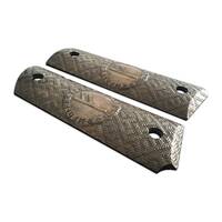 Rune Fehu Black - 1911 Full Size Government Grips