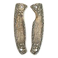 Thorn Crowns - Spyderco Resilience Knife Scales by Svechnikov Knives
