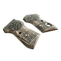 Bersa Lusber Model 84 Maple Grips - Vegvisir V2 / Hand-painted
