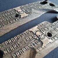Warhammer 40000 Inquisition - Benchmade Grizzly Creek 15060-2 Knife Scales by Svechnikov Knives
