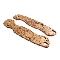 Alien (3166) - Spyderco Para Military 2 Cru-Wear Knife Scales by Svechnikov Knives