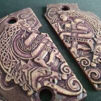 Celtic Heart Purple - Sig Sauer P938 Grips