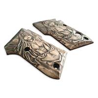Beretta 3032 Tomcat Maple Grips - Code 002 / Hand-painted