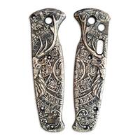 Deer Aztec - Benchmade Composite Lite Auto 4300 Knife Scales by Svechnikov Knives