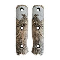 Moon Raven - Fällkniven F1X, F1XB Knife Scales by Svechnikov Knives