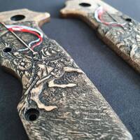 Polish Husria - Cold Steel SR1, SR1 Lite Knife Scales by Svechnikov Knives