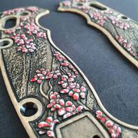 Sakura - Spyderco Manix 2 XL Knife Scales by Svechnikov Knives