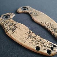 Scratches - Kizer Mini Sheepdog Knife Scales by Svechnikov Knives