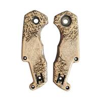 MKM Isonzo maple handle scales - Scratches / hand-painted