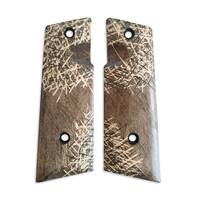 Sig Sauer P365 Macro Mischief Machine frame maple grips - Scratches Dark / hand-painted