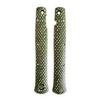 Snake Skin Green - Cold Steel Ti-Lite 6 Knife Scales by Svechnikov Knives