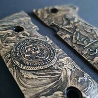 United States Navy X Poseidon - Beretta 92X, M9A3, M9A4 Grips