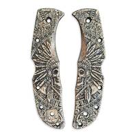 War Chief - Spyderco Endela Knife Scales by Svechnikov Knives