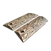 Coonan 357 Magnum Full-Size Maple Grips - Archangel Michael Statue / Hand-painted