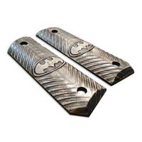 1911 Full-Size Bobtail Maple Grips - Batman / Hand-painted