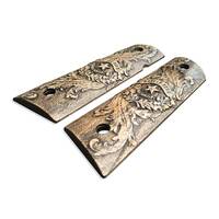 1911 Full-Size Magwell Maple Grips - Battle Born Nevada / Hand-painted