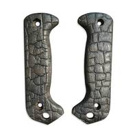 Burned - Ka-Bar Becker Full-Size BK2, BK7, BK9, BK22 Knife Scales by Svechnikov Knives