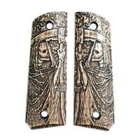 1911 full-size maple grips - Grim Reaper / hand-painted