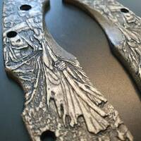 Grim Reaper - Spyderco Endela Knife Scales by Svechnikov Knives