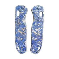 Japan Wave - Kizer Drop Bear Knife Scales by Svechnikov Knives
