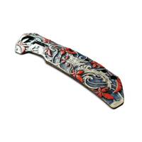 Zero Tolerance ZT 0308 maple handle scales - Japanese Maple / hand-painted
